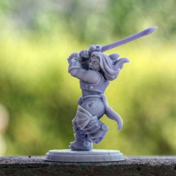 Female Dwarf Adventurer/Soldier Set - Image 5