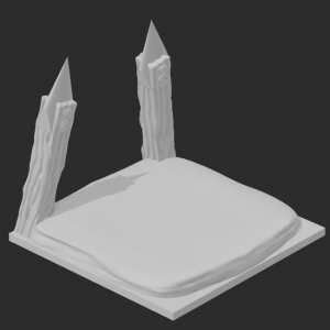 Heroquest Spear Trap - 25mm